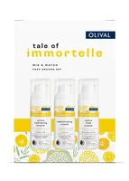 Slamienkový set krémov