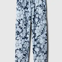 GAP Dětské lněné cargo kalhoty - Holky