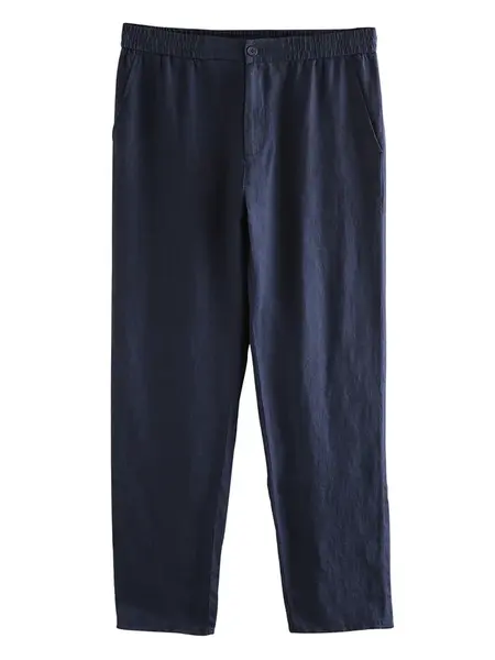 Next Nohavice 'Signature'  námornícka modrá