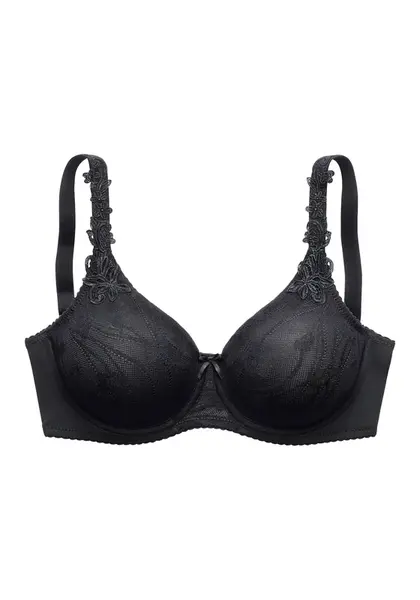 NUANCE Zmenšujúca podprsenka  čierna