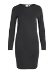 VILA Šaty  čierna