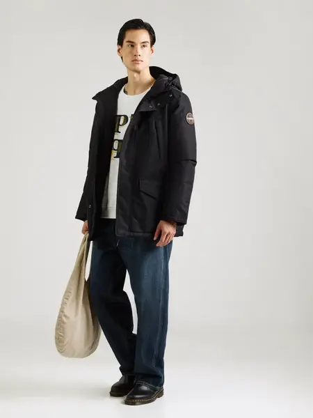 NAPAPIJRI Zimná bunda 'A-CORNIER 1'  čierna