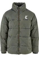 Karl Kani Zimná bunda '224-019-1'  modrá / biela