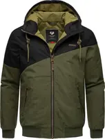 Ragwear Zimná bunda 'Wings'  olivová / čierna