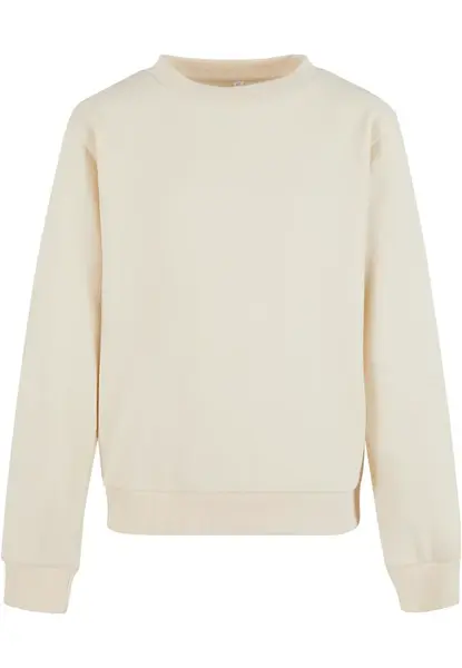 Dívčí mikina Light Terry Crewneck písková