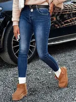 Dámské skinny džíny JEANLIFE modré