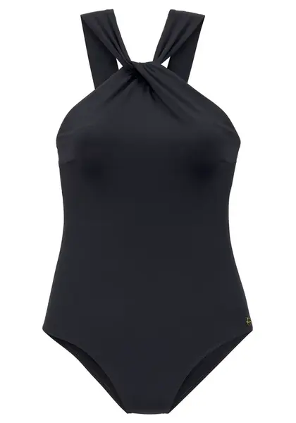 LASCANA Jednodielne plavky  čierna