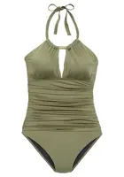 LASCANA Jednodielne plavky  olivová