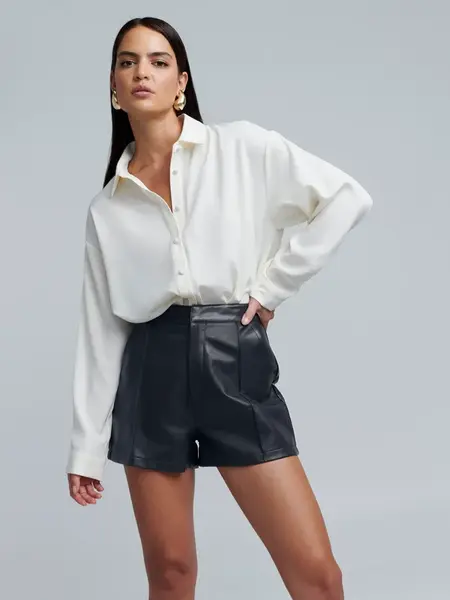 BWLDR Blúzka 'FORD'  slonová kosť