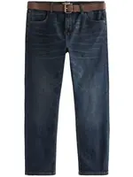 Next Džínsy  tmavomodrá / hnedá