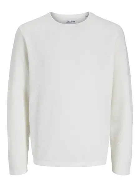 JACK & JONES Sveter 'JJEGeorge'  biela