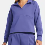 Under Armour Mikina Unstoppable Flc Rugby Crop-PPL - Dámské