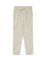 VERO MODA Nohavice 'VMJesmilo'  sivobéžová / čierna