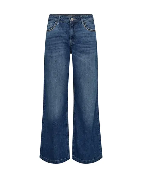 MOS MOSH Džínsy 'Dara Deco'  modrá denim