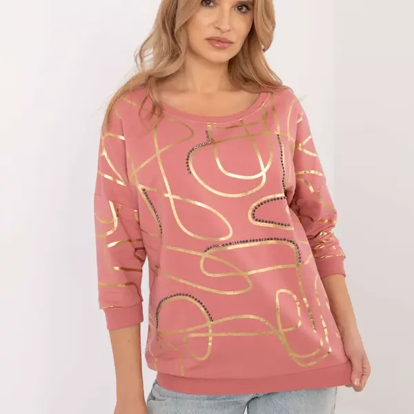 Blouse-CLM-BZ-1257.71-dark pink