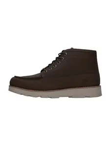 TIMBERLAND Šnurovacie čižmy 'Britton Mills'  tmavohnedá