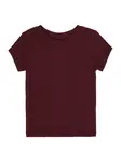 GAP Tričko  bordová