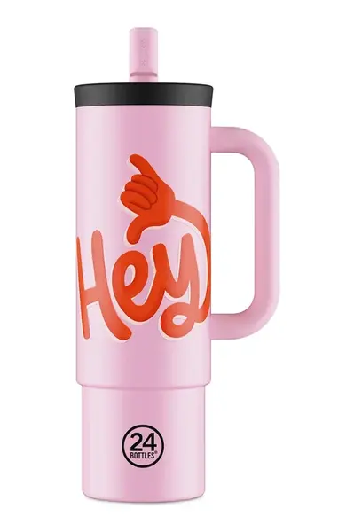 Termohrnek 24bottles Straw 800ml Blue