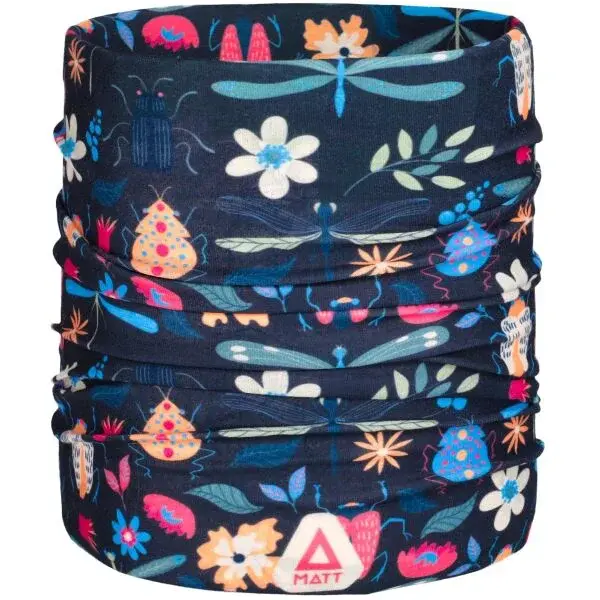 Matt KIDS SCARF COOLMAX ECO Dětský šátek, černá, velikost