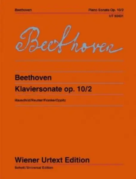 Klaviersonate F-Dur op. 10 No. 2 - Ut50431