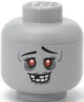 LEGO úložná hlava (velikost S) - zombie