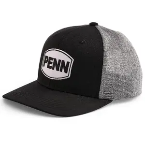 Penn kšiltovka trucker black cap heather grey