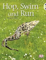 Bug Club Non-fiction Pink A Hop, Swim and Run 6-pack - Margaret Clyne