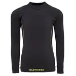 Klimatex CHIKO SEAMLESS Dětské bezešvé termo triko, černá, velikost 140-146