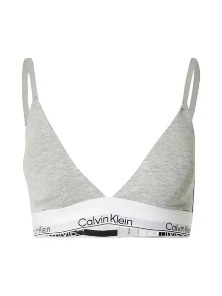 Calvin Klein Underwear Podprsenka  svetlosivá / čierna / biela