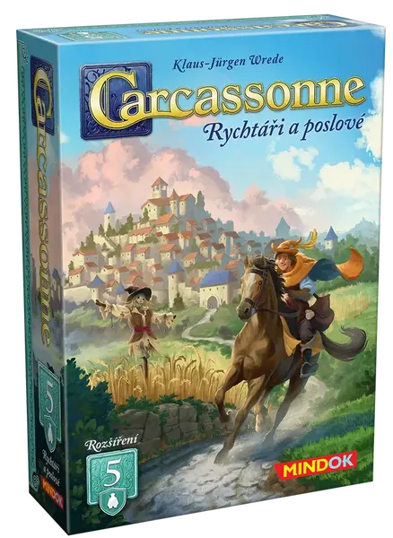 Carcassonne rozšíření 5: Rychtáři a poslové (2025) - Wrede Klaus-Jürgen