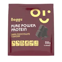 Beggs Pure Power Protein dark chocolate 550 g