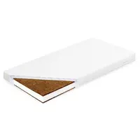 NEW BABY STANDARD KOKOS-MOLITAN 120 x 60 x 8 CM Detský matrac, biela, veľkosť