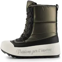 ALPINE PRO HAMA Dámska zimná obuv, khaki, veľkosť