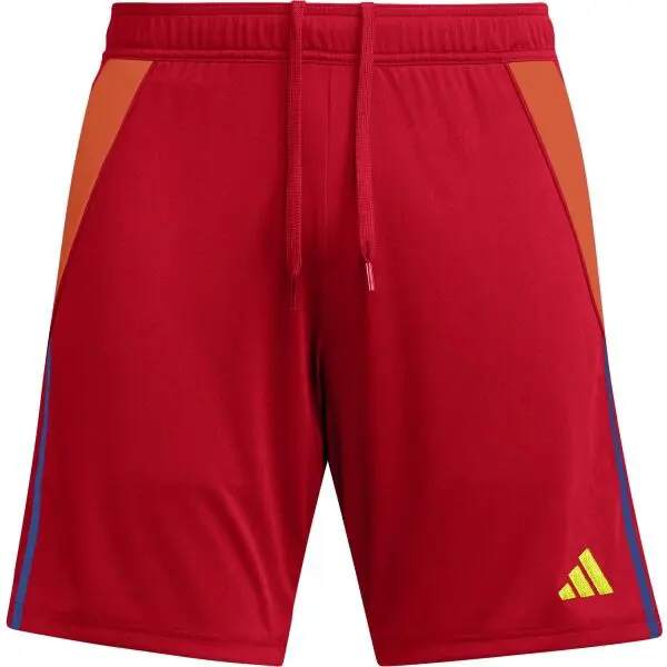 adidas TIRO 24 SHORTS Pánské fotbalové kraťasy, červená, velikost