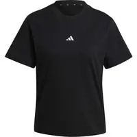 adidas ESSENTIALS SMALL LOGO Dámské triko, černá, velikost