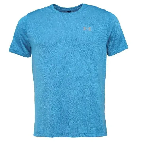 Under Armour LAUNCH CAMO Pánské triko, modrá, velikost M