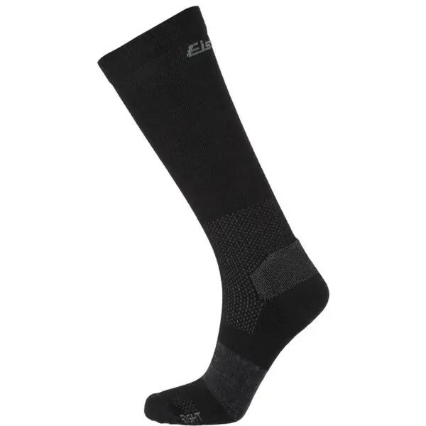 Eisbär PREMIUM Lyžařské ponožky, černá, velikost 39-42