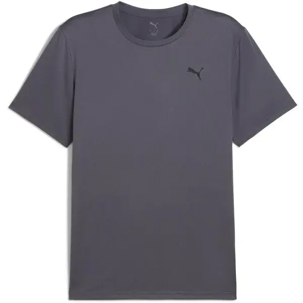 Puma M TAD ESSENTIALS SOLID CAT TEE Pánské triko, šedá, velikost