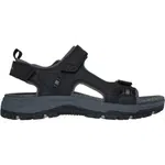 Skechers PREWITT RIGDON - STRETCH FLEX Pánské sandály, černá, velikost