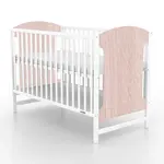 NEW BABY MIA Dětská postýlka, bílá, velikost