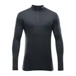 Devold BREEZE MAN HALF ZIP NECK Pánske funkčné tričko, čierna, veľkosť