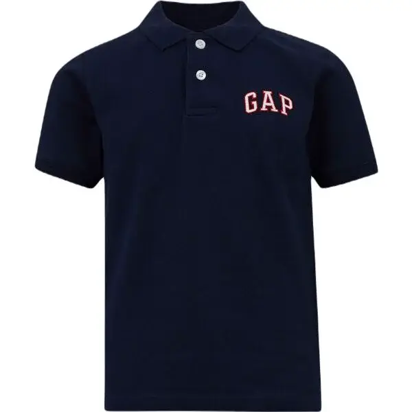 GAP LOGO POLO Dětské tričko, tmavě modrá, velikost