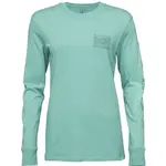 Billabong A/DIV LS TEE Dámské tričko, světle modrá, velikost