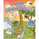 JIRI MODELS ZOO Omalovánky, mix, velikost