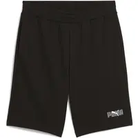 Puma ESSENTIALS LOGO LAB SHORT TR Pánské kraťasy, černá, velikost