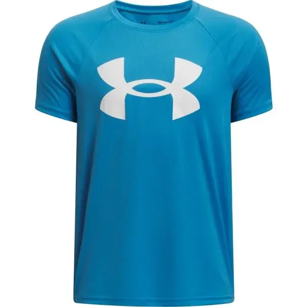 Under Armour TECH BIG LOGO Chlapecké triko, světle modrá, velikost S