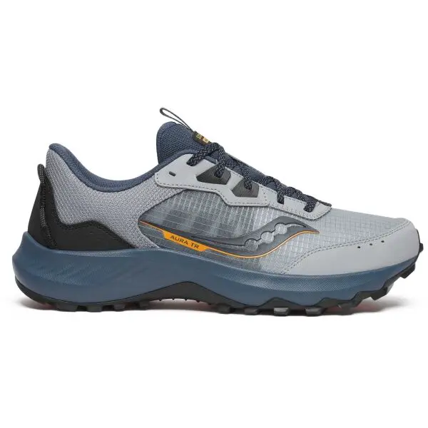 Saucony AURA TR Pánská běžecká obuv, šedá, velikost 42.5