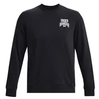 Under Armour RIVAL TERRY Pánská mikina, černá, velikost XXXL