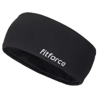 Fitforce THALES Běžecká čelenka, černá, velikost UNI