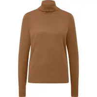 s.Oliver RL POLO NECK JUMPER NOOS Pulovr s rolákem, hnědá, velikost